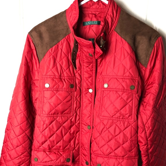 Ralph Lauren Lightweight Quilted jacket w/belt - Picture 2 of 5